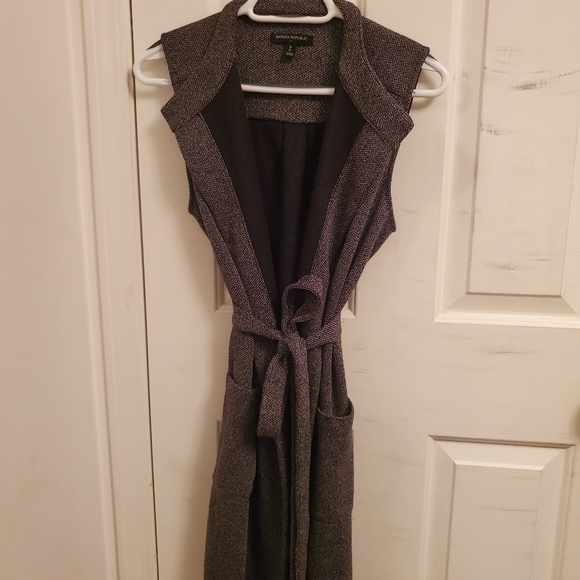 Banana Republic Textured Knit Long Vest - Picture 5 of 12